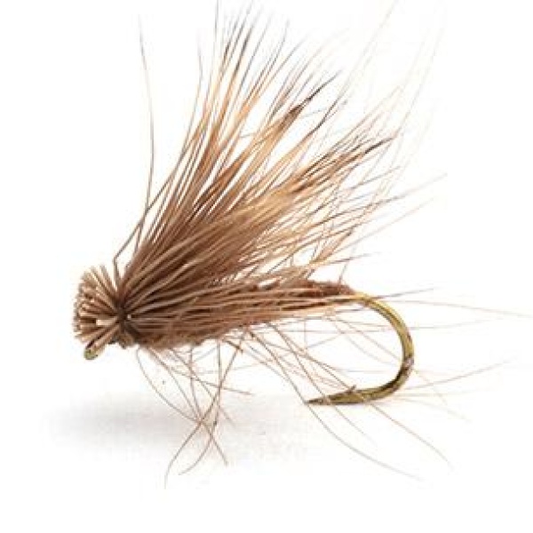 CDC ELK CADDIS BRUN VÅRFLUE TØRR - 16