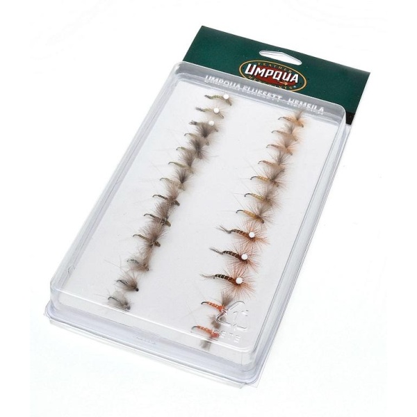 UMPQUA FLUESETT - HEMSILA - 25 FLUER