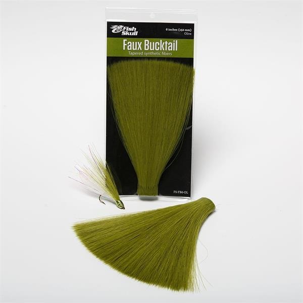Fish-Skull Faux Bucktail - Bilde 7