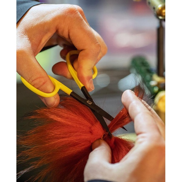 Loon Ergo Hair Scissors 4.5" - Yellow - Bilde 2