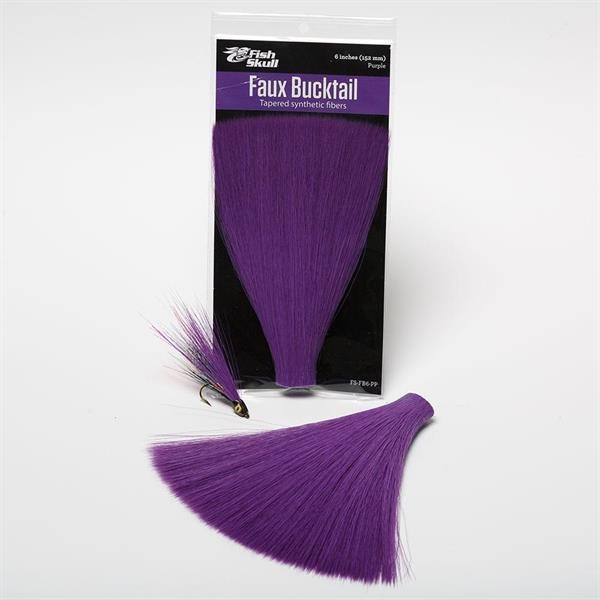 Fish-Skull Faux Bucktail - Bilde 9