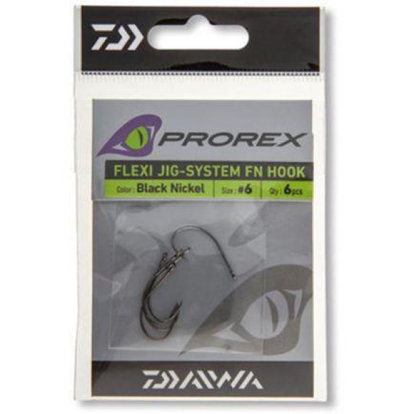 Daiwa PX Flexi Jig-system FN Hook (6-pack)