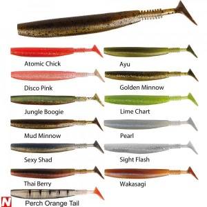 Illex Gambit Method Shad 4,8" Lime Chart