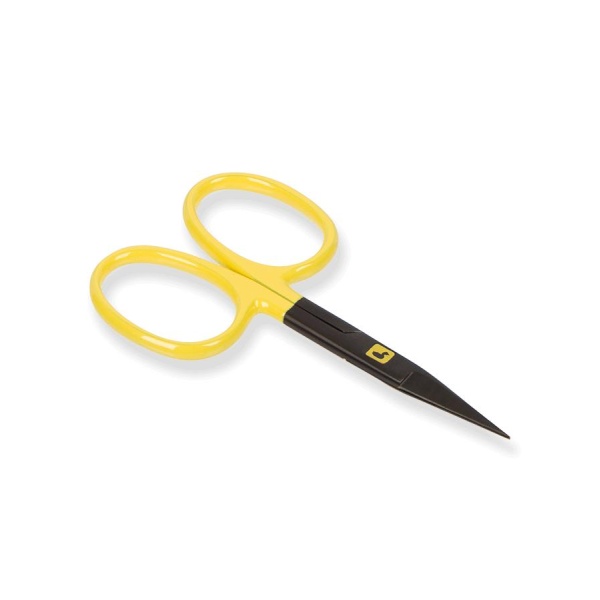 Loon Outdoors Ergo All Purpose Scissors 4″ Yellow