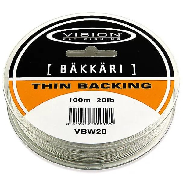 Vision Bäkkäri Backing 50m White 20lb