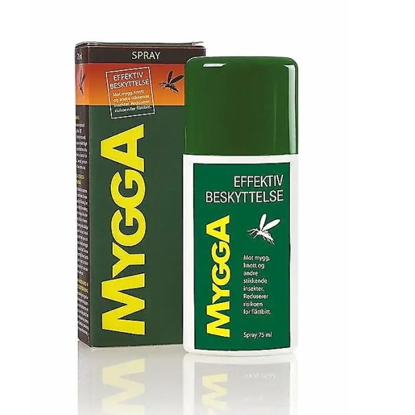 Mygga Spray mot Mygg,Knott,Flåttbitt 75 ml 9,5% Deet - Bilde 2