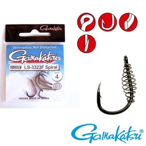 Gamakatsu Hook LS-3323F Spiral N/L STL.
