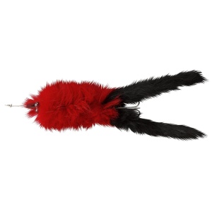 Hairy Killer 21g Red Black Tail