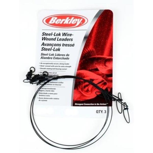 McMahon Wire Wound Steelon 10m 20 - 20lb Black