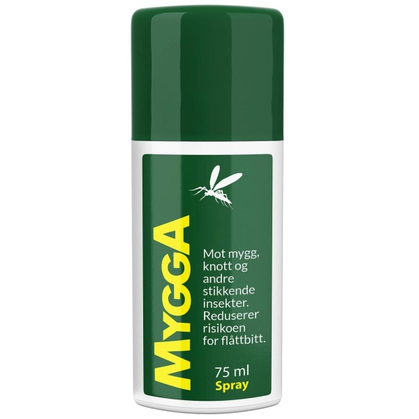 Mygga Spray mot Mygg,Knott,Flåttbitt 75 ml 9,5% Deet