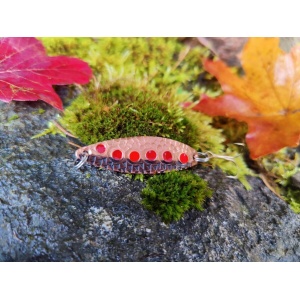 Spinn Craft Trout1 10g/55mm Cobber/Svart Røde prikker/Orange prikker