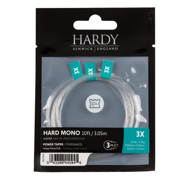 Hardy Copoly Power Salt 10ft 3pk