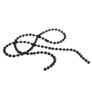 Bead chain Large (4,8mm) Black