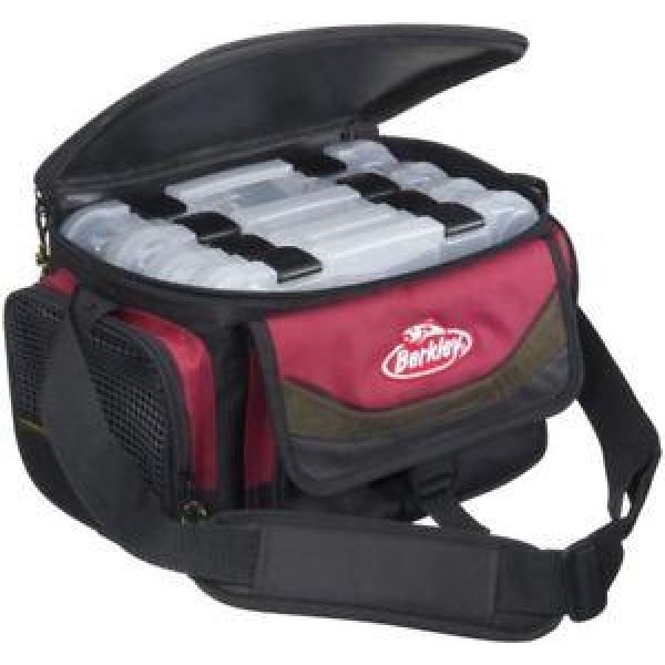 Berkley System Bag Red/Black+4 Boxes