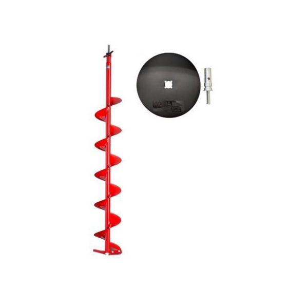Mora Ice Easy Spiral m/adapter 125mm