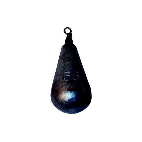 Pæreformet bly m/swivel