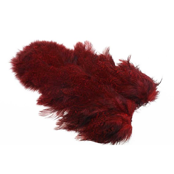 Whiting Coq de leon Hen Soft hackle with Chicabou - Speckled Red