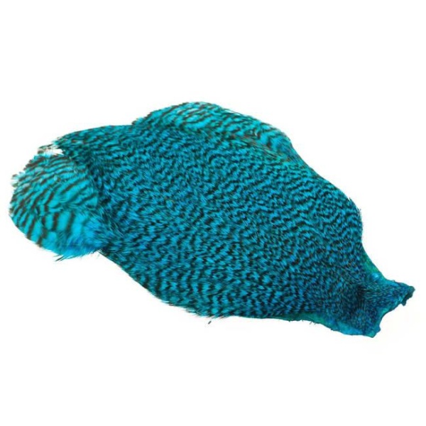 Keough Saltwater Cape Grizzly Kingfisher Blue