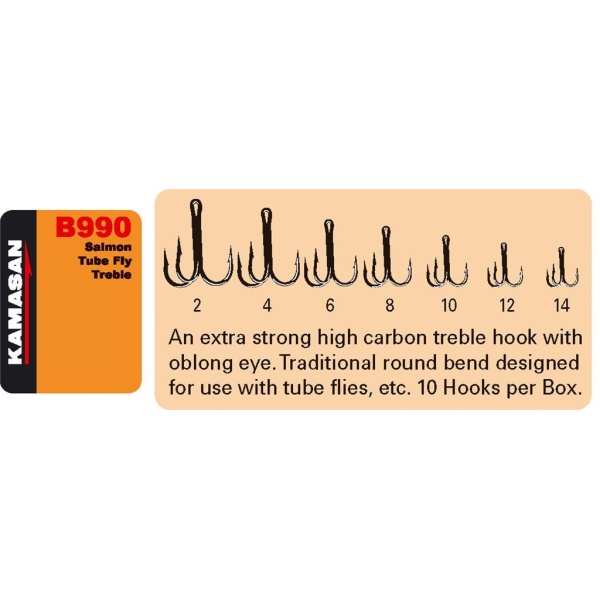 Kamasan B990 Salmon Tube Flies - Bilde 2