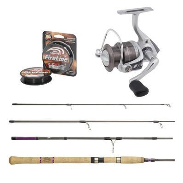 Berkley Phazer Sjø Travel Kombo 4-delt 9" 15-40gr