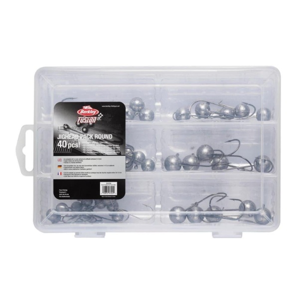 Berkley Fusion19 Fishing Jighead Pack Round 40pcs