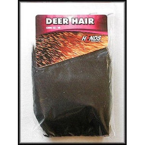 Deer Hair Fur 10 - Black