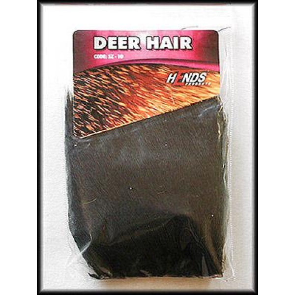 Deer Hair Fur 10 - Black