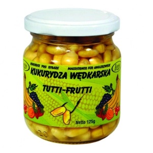 Lorpio Corn Flavoured In Juice 125 g - Tutti Frutti