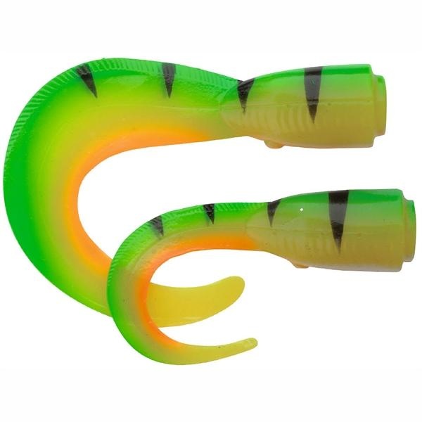 SG 3D LB Hard Eel Tails 25cm 2pcs 04-Fire Tiger