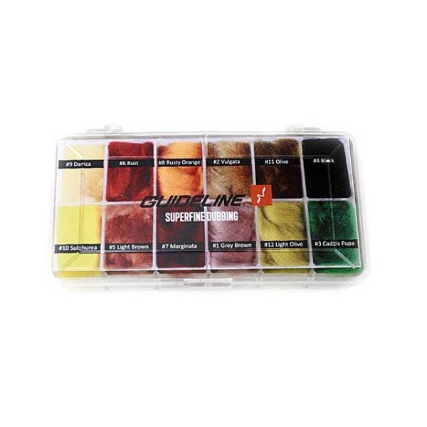 GL Super Fine Dubbing - Caddis Pupa Green