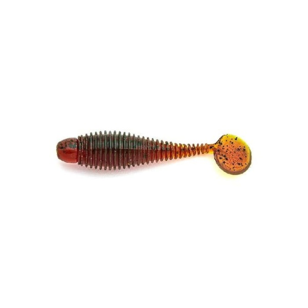 Lunker city grubster 2,75" motoroil pepper