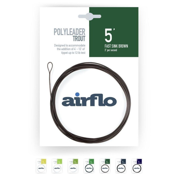 Airflo Polyleader Trout 5' - Bilde 5