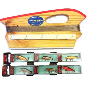 Vinstervinna m/6 rapala wobblere