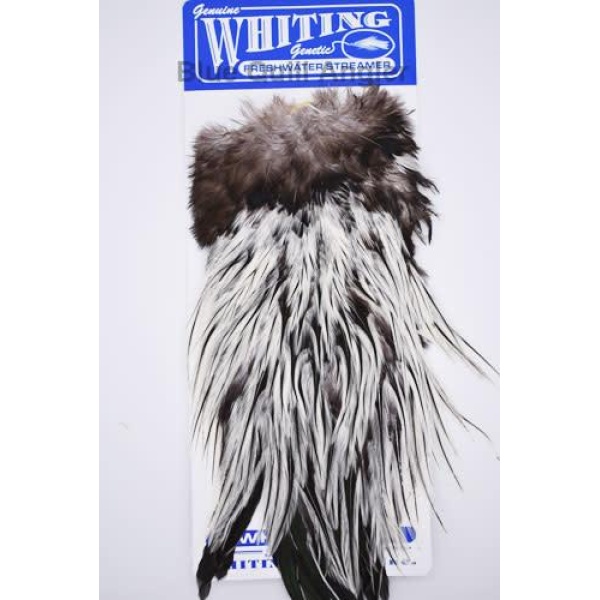 Freshwater Streamer Saddle Silver Badger