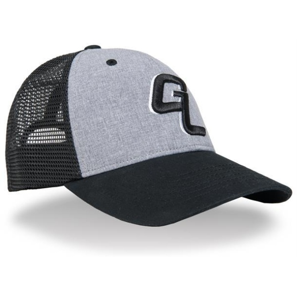 GL Logo Cap - Heather Grey/Black