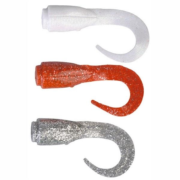 SG 3D LB Hard Eel Short Tails 17cm 3 pvs Orange/Silver/White
