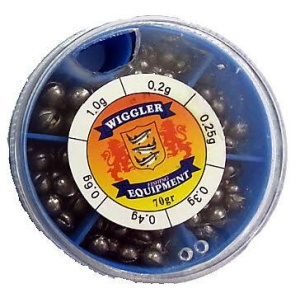 Wiggler Splitthagl store 70g