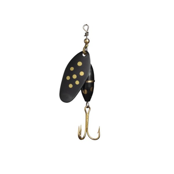 Myrans Spinner, Panter, 15g, Sort 15g