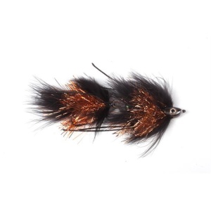 Scull Bunker Marabou - Black/Copper