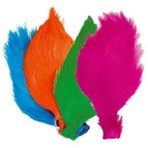 STREAMER ROOSTER NECK, #1 RED