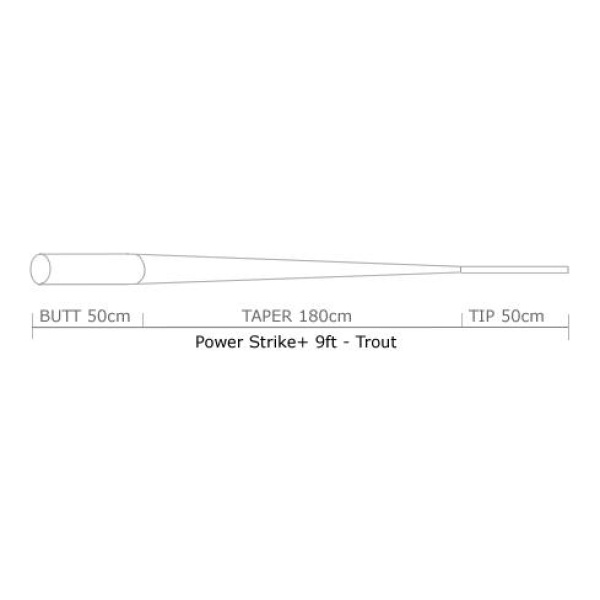 Power Strike Trout 9' Tapert Fortom - Bilde 2