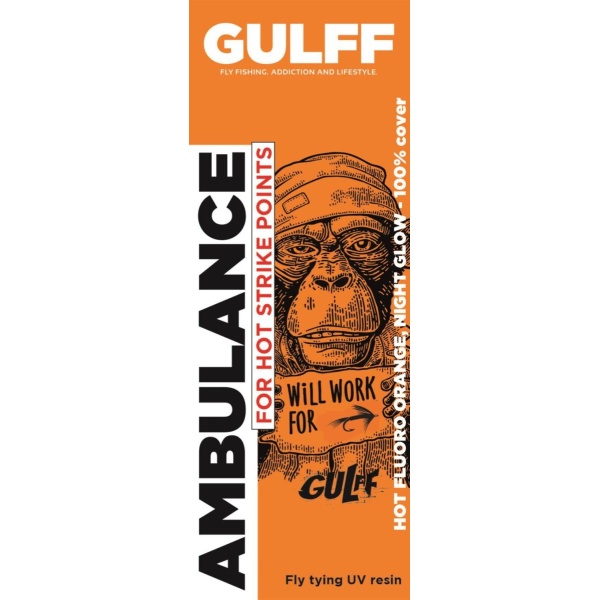 Gulff Ambulance Flu Hot + Night Glow Orange 15ml - Bilde 2