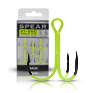 BKK SPEAR-21 UVC Treble Hook Chartreuse