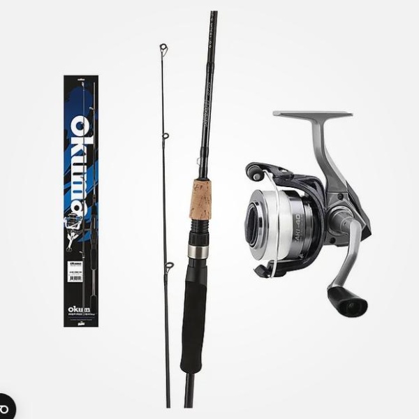 Okuma Azaki Spinning Combo 8' 244cm ML 7-28g / Azaki 30 + Mono 0,30mm