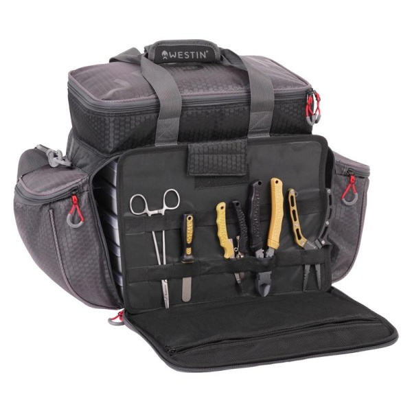 Westin W4 Master Lure Bag 5 Boxes Os Titanium Black - Bilde 2