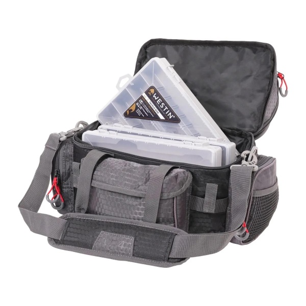 Westin W4 Lure Bag Plus 4 Boxes Small Titanium Black - Bilde 2
